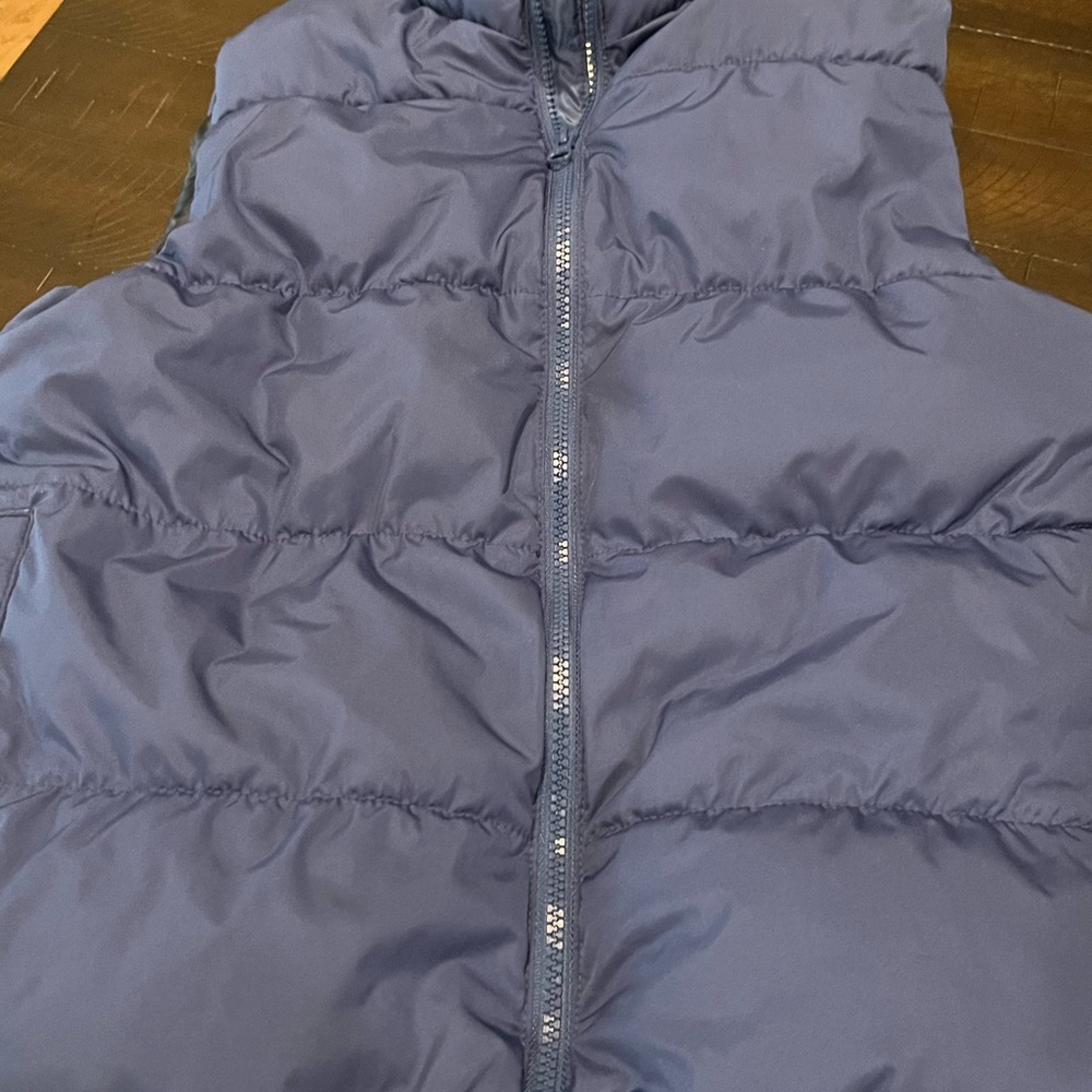 Kids Blue Puffer Jacket old navy size 10-12 medium